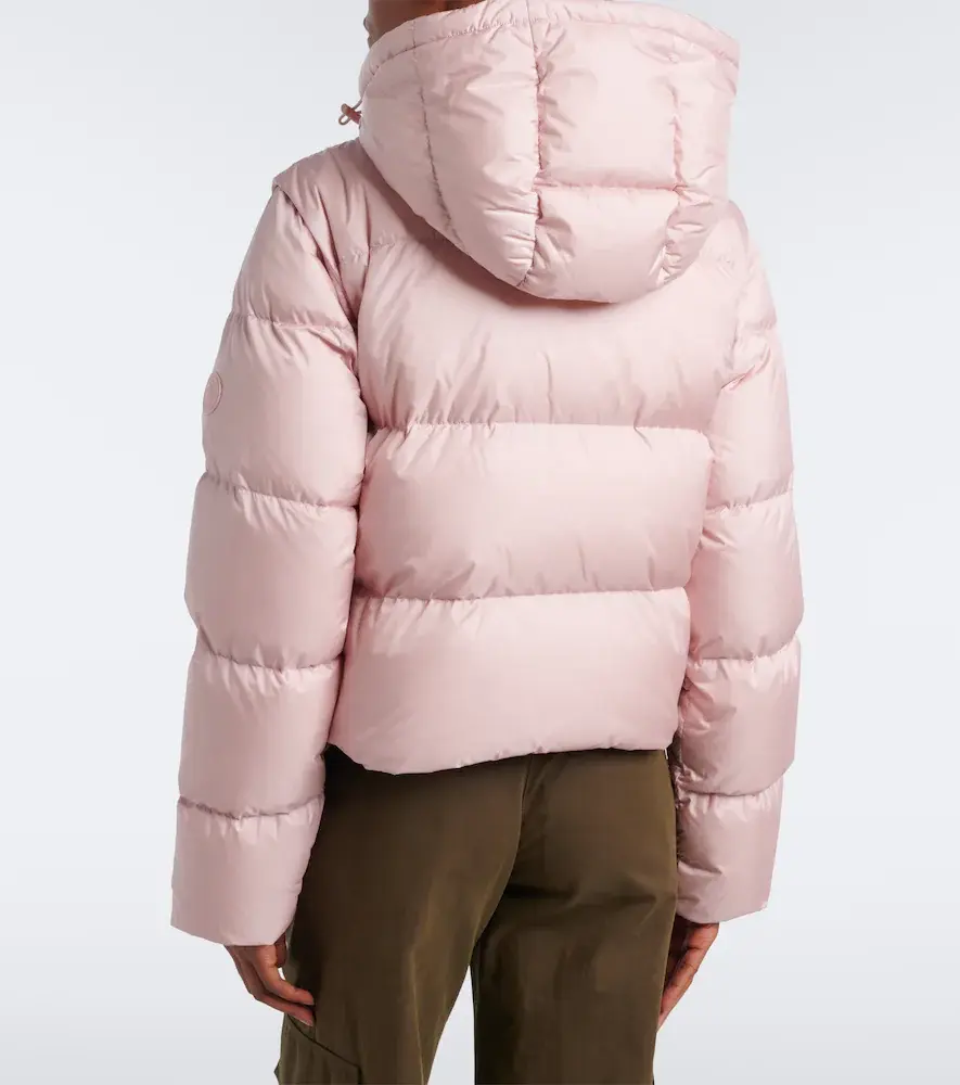 Burberry Check hooded down jacket | Thumbnail 3 Burberry Check hooded down jacket | Thumbnail 3
