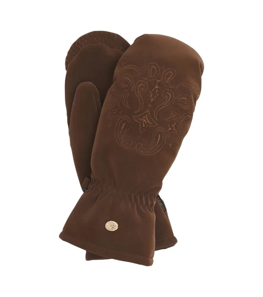 Goldbergh Dai embroidered mittens