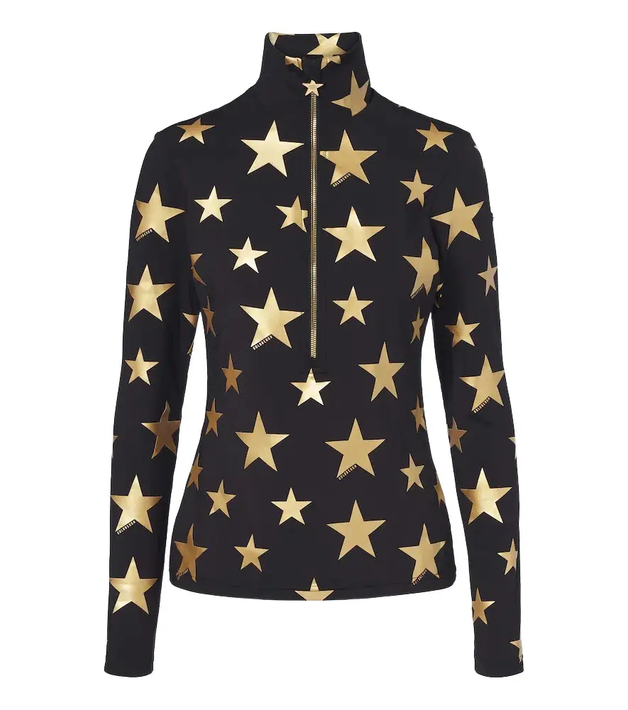 Hikari printed half-zip ski top Hikari printed half-zip ski top