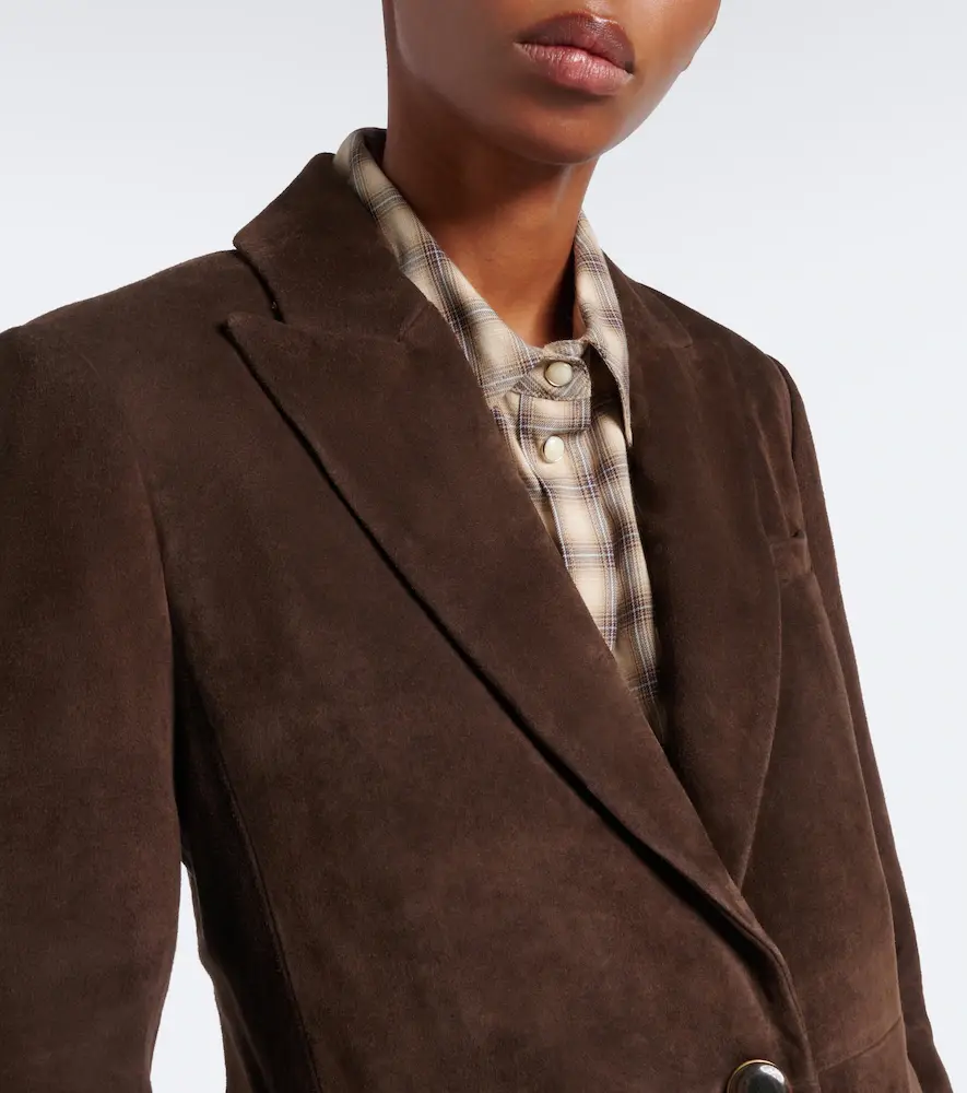 Veronica Beard Maci suede blazer | Thumbnail 5
