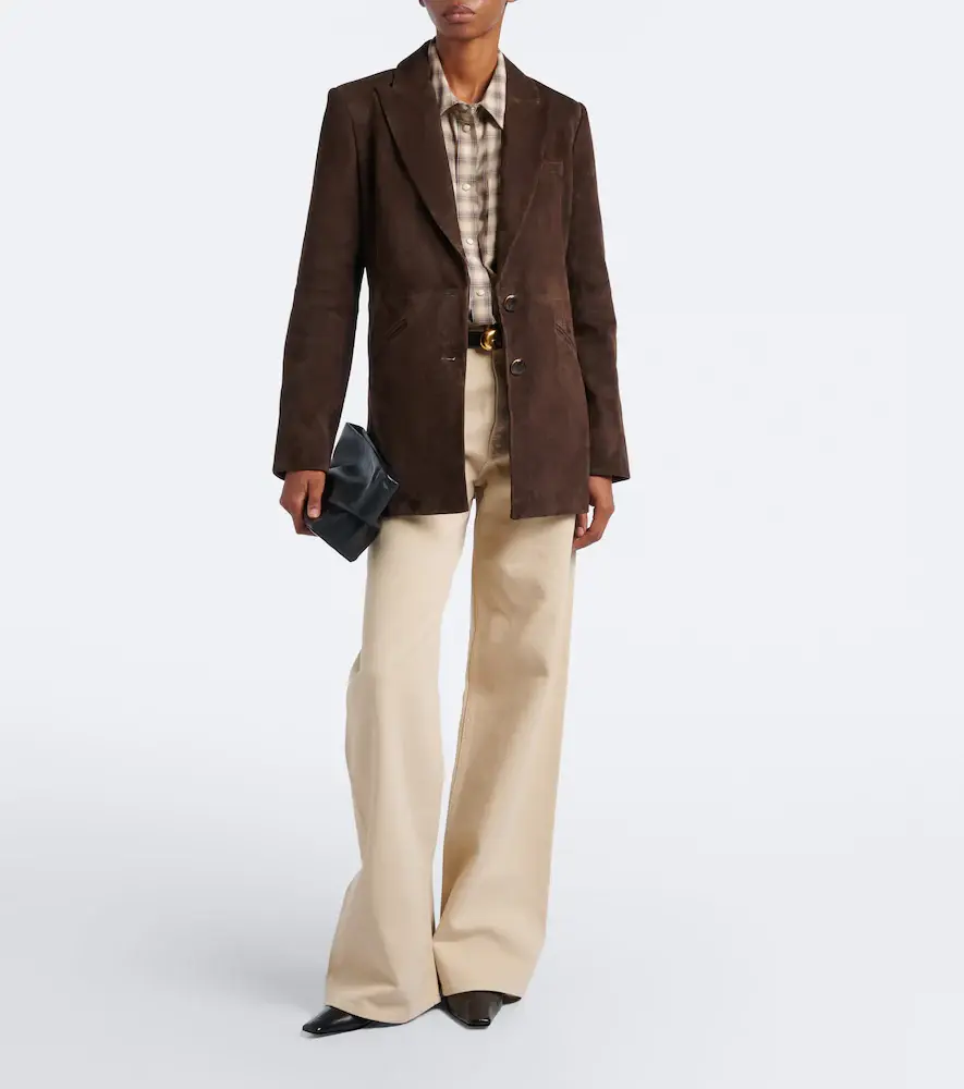 Veronica Beard Maci suede blazer | Thumbnail 7