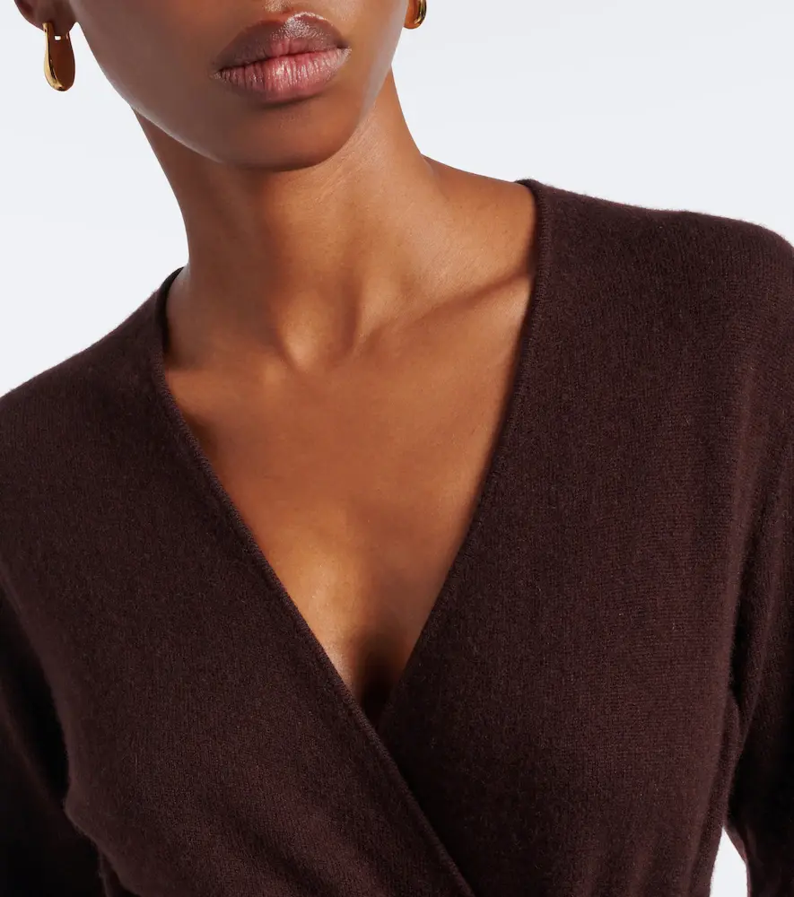 Veronica Beard Salomez wool and cashmere midi dress | Thumbnail 6