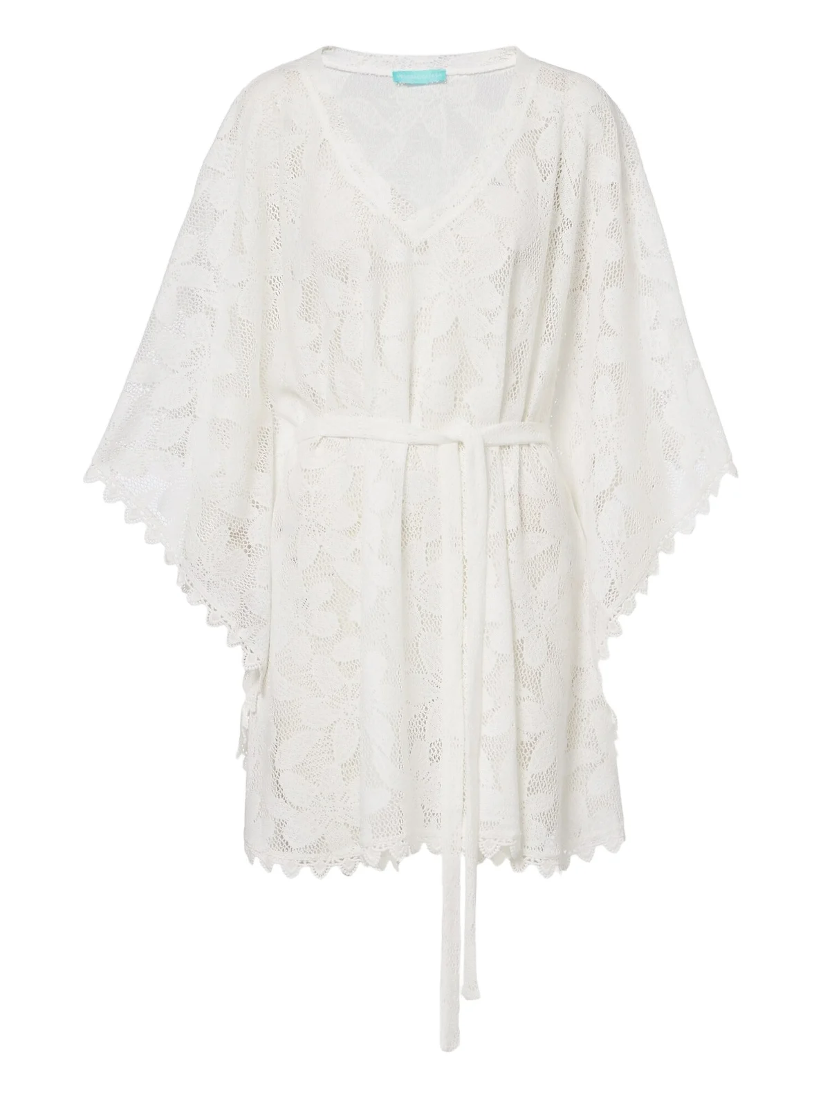 Petra floral sheer lace kaftan