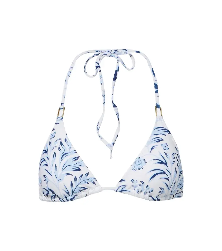 Melissa Odabash Cancun printed bikini top