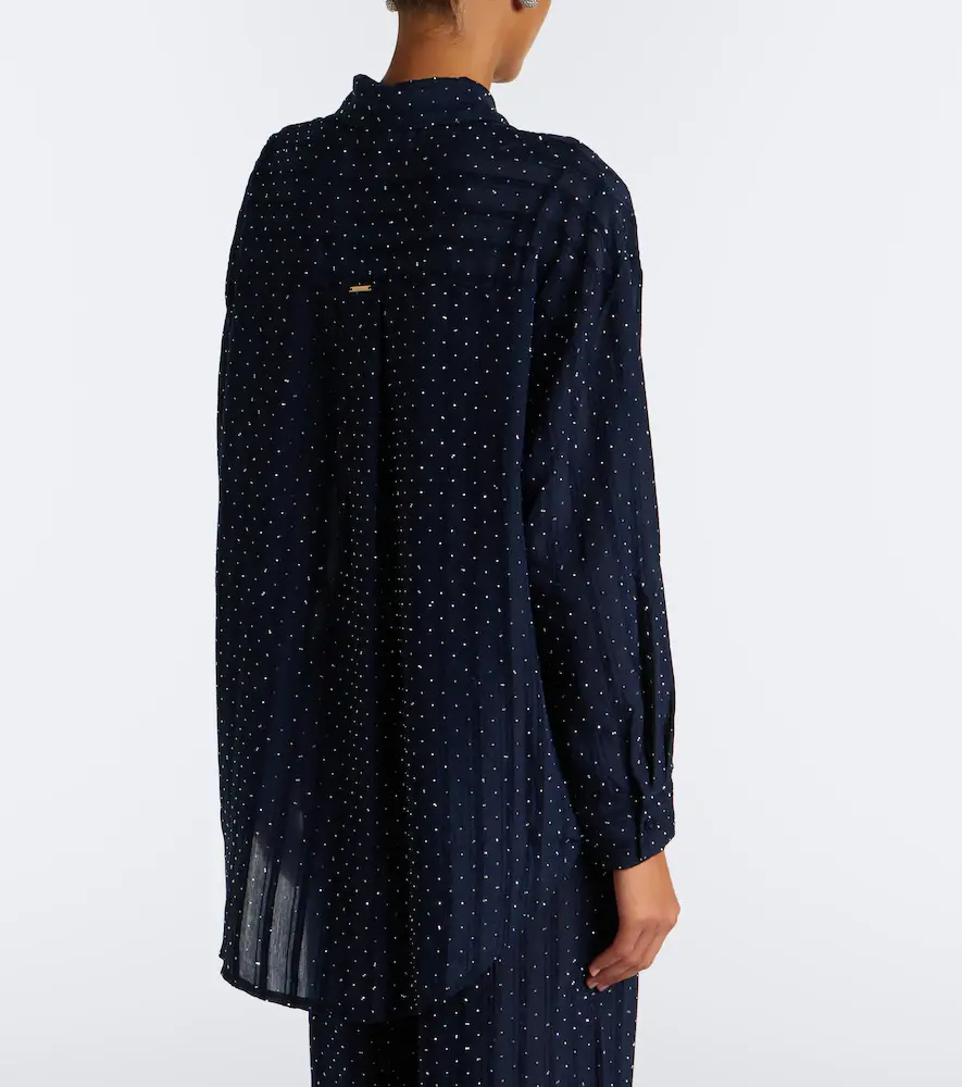 Melissa Odabash Ziggy embellished shirt | Thumbnail 2