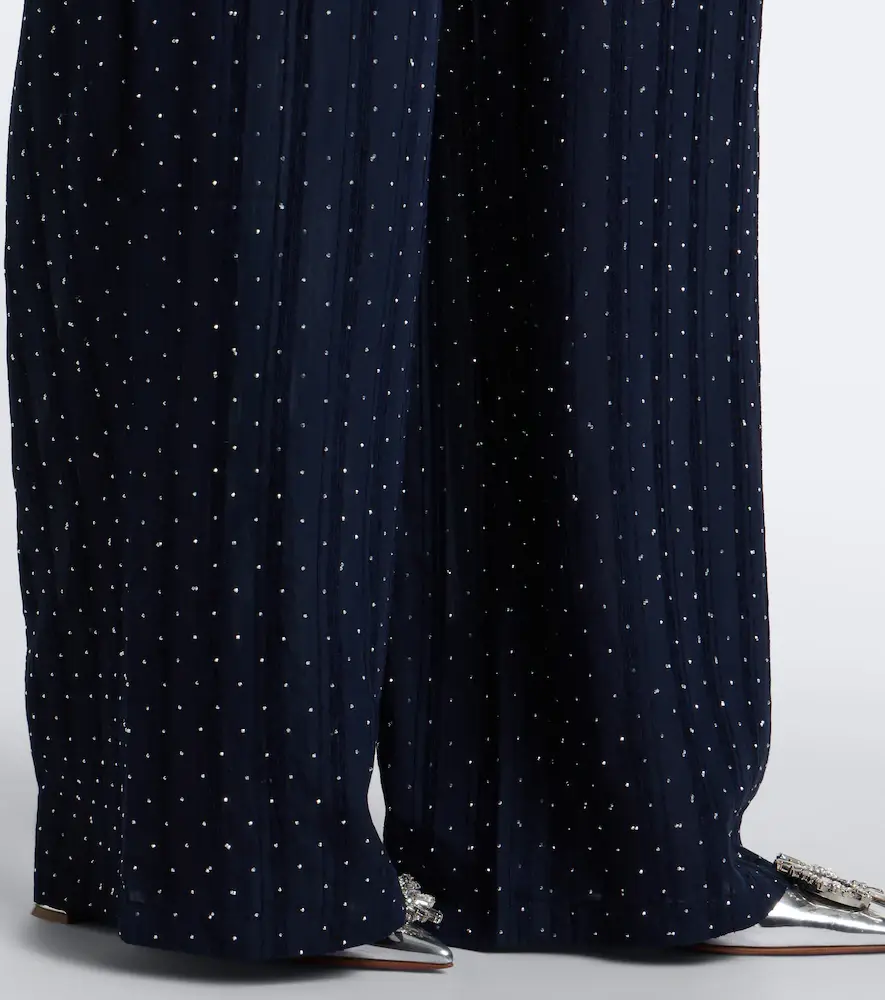 Melissa Odabash Trisha embellished palazzo pants | Thumbnail 5