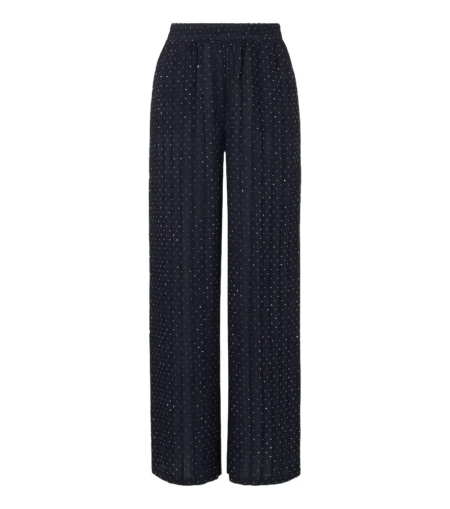 Melissa Odabash Trisha embellished palazzo pants