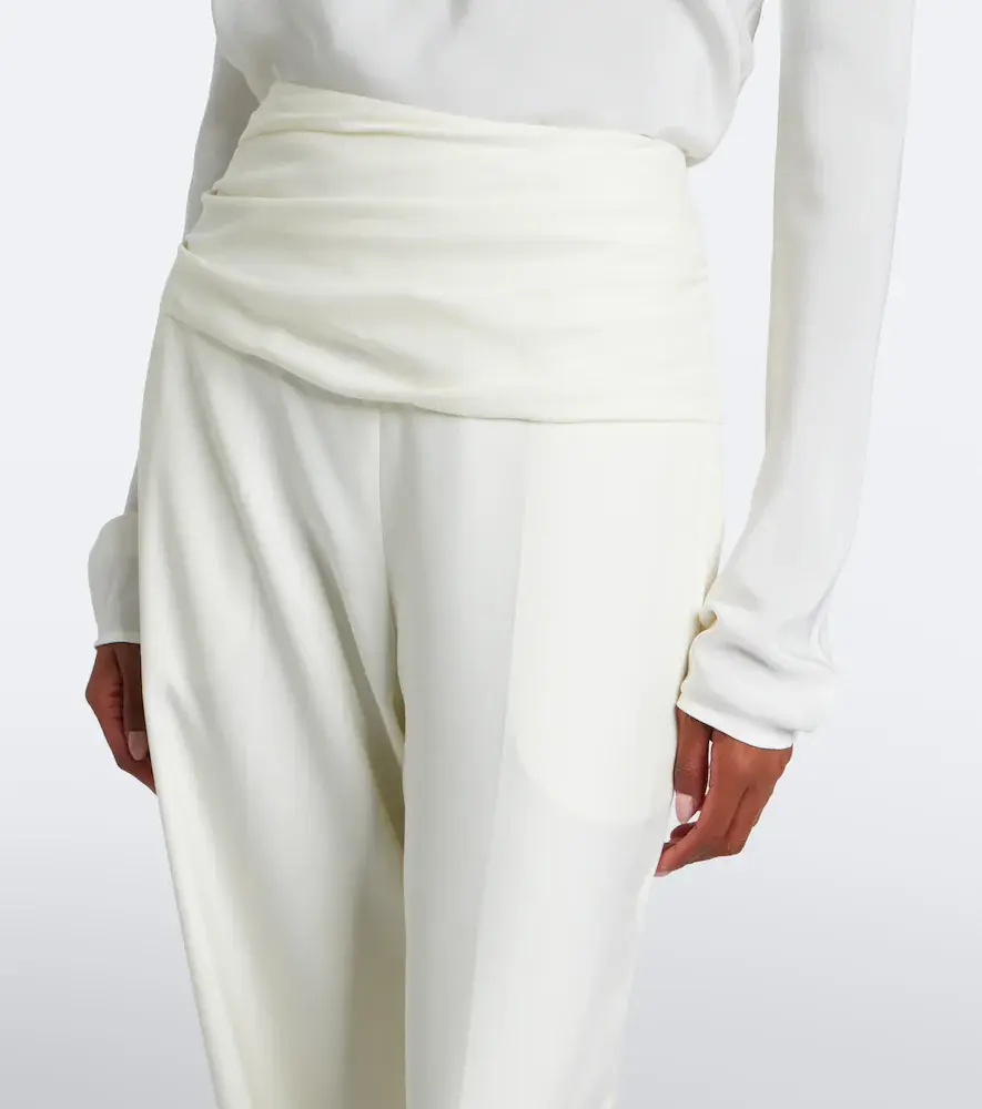 Tove Albertine ruched virgin wool wide-leg pants | Thumbnail 6 Tove Albertine ruched virgin wool wide-leg pants | Thumbnail 6