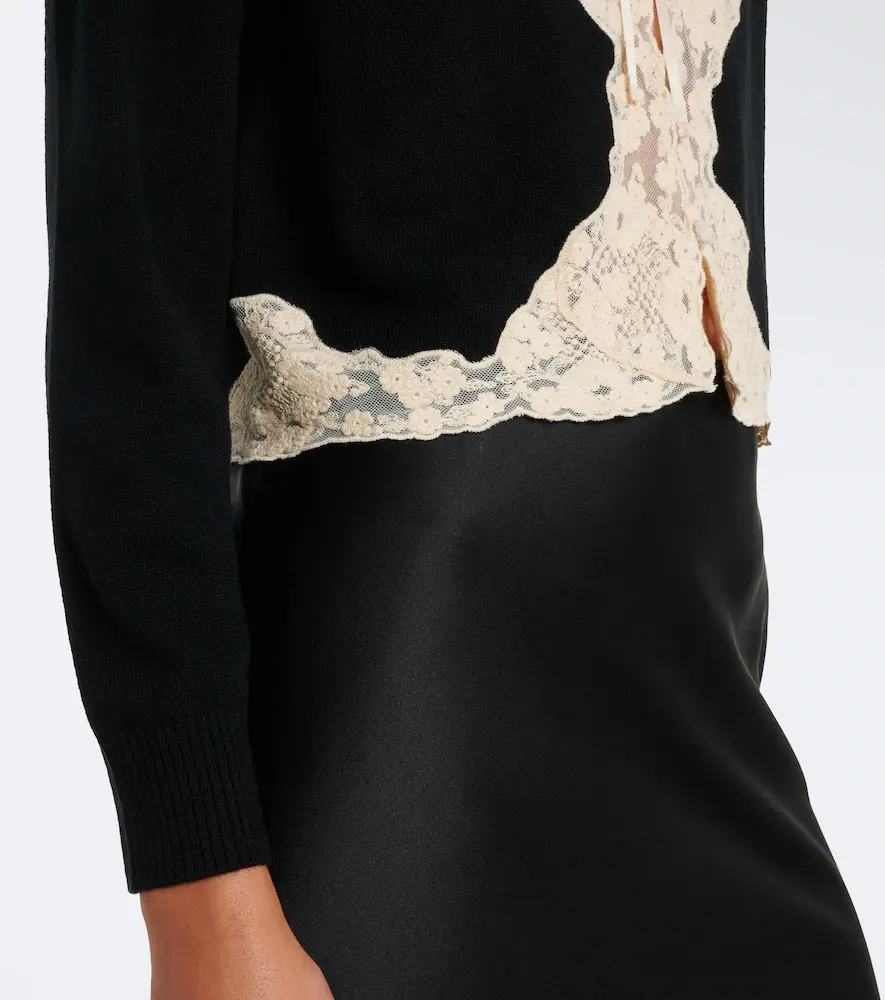 Rixo Tassia wool and cashmere cardigan | Thumbnail 4