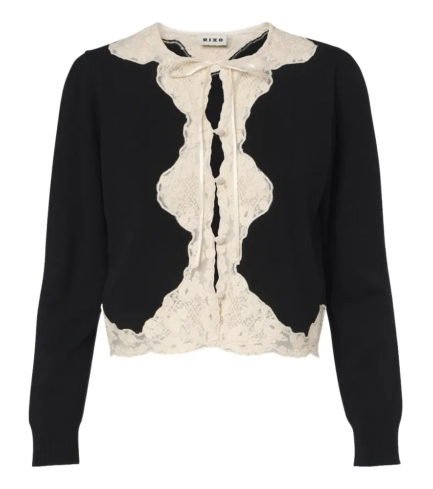 Tassia wool and cashmere cardigan Tassia wool and cashmere cardigan