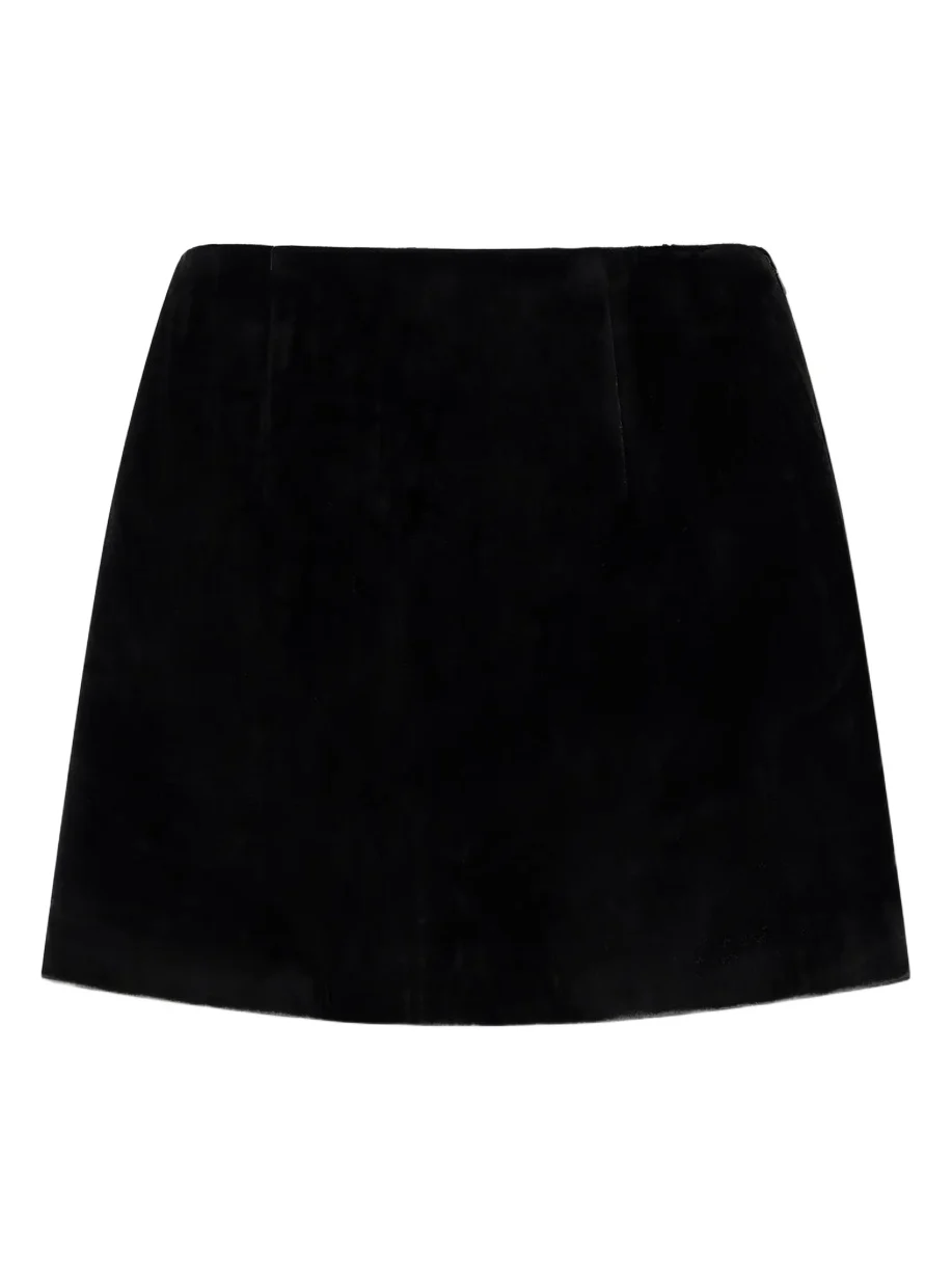 Velvet Mini Skirt Velvet Mini Skirt