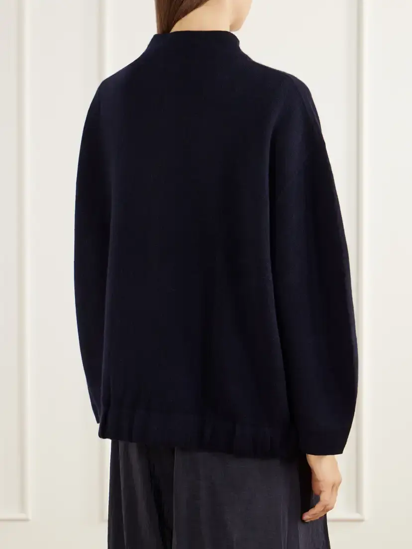 Allude Wool And Cashmere-blend Zip-up Jacket | Thumbnail 4 Allude Wool And Cashmere-blend Zip-up Jacket | Thumbnail 4