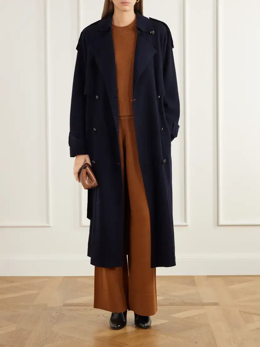 Allude Wool And Cashmere-blend Wide-leg Pants | Thumbnail 2 Allude Wool And Cashmere-blend Wide-leg Pants | Thumbnail 2