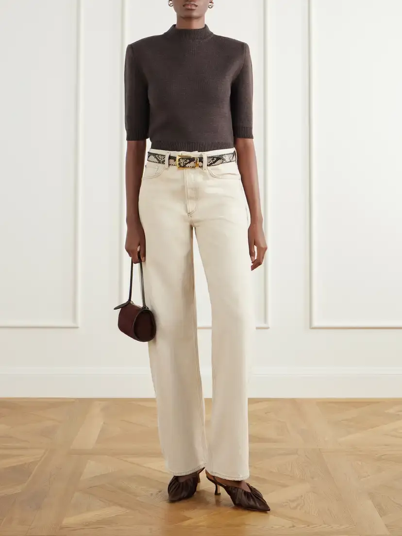 Loeffler Randall Rio 35 Gathered Satin Pumps | Thumbnail 4 Loeffler Randall Rio 35 Gathered Satin Pumps | Thumbnail 4