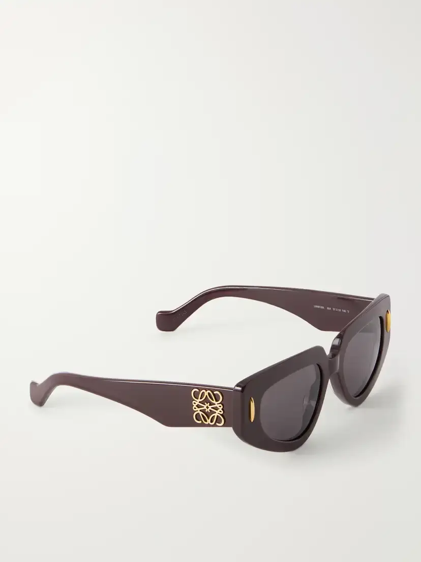 Loewe Small Butterfly Screen Oversized D-frame Acetate Sunglasses | Thumbnail 3 Loewe Small Butterfly Screen Oversized D-frame Acetate Sunglasses | Thumbnail 3