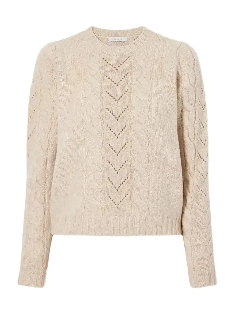 Samba Cable-knit Wool And Cashmere-blend Sweater
