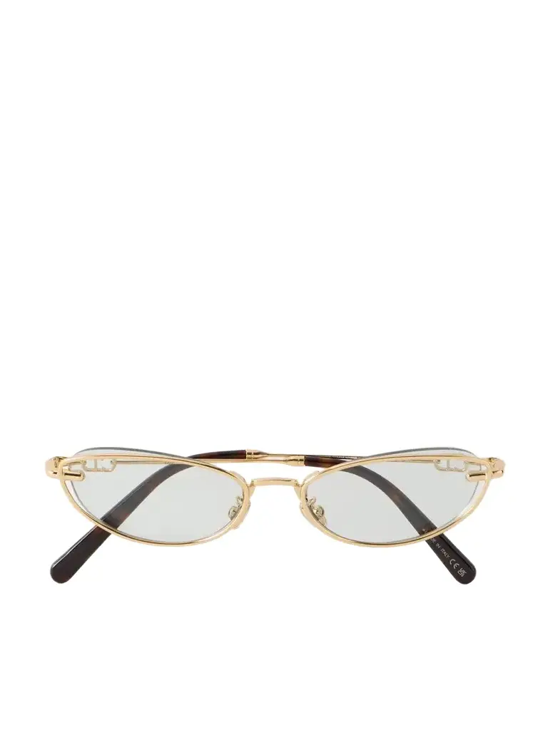 Petit Cd B1u Cat-eye Gold-tone And Acetate Sunglasses Petit Cd B1u Cat-eye Gold-tone And Acetate Sunglasses