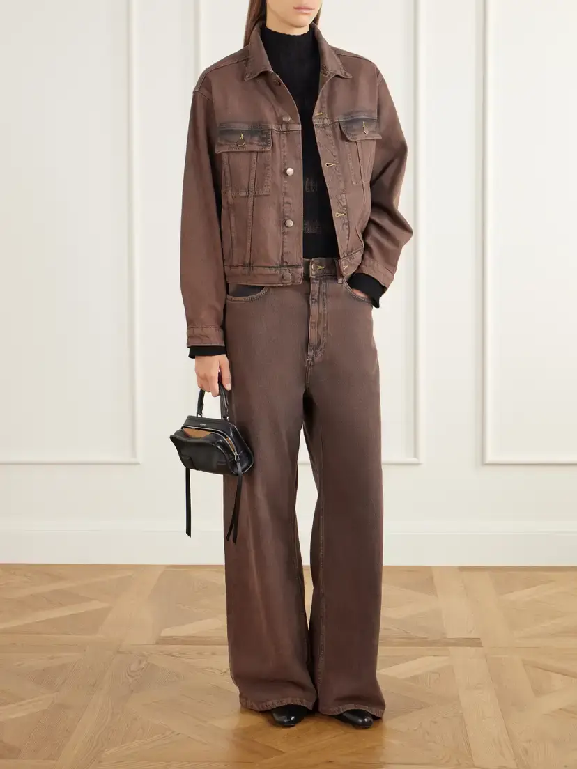 Sanderlak Faded Mid-rise Wide-leg Jeans | Thumbnail 2 Sanderlak Faded Mid-rise Wide-leg Jeans | Thumbnail 2