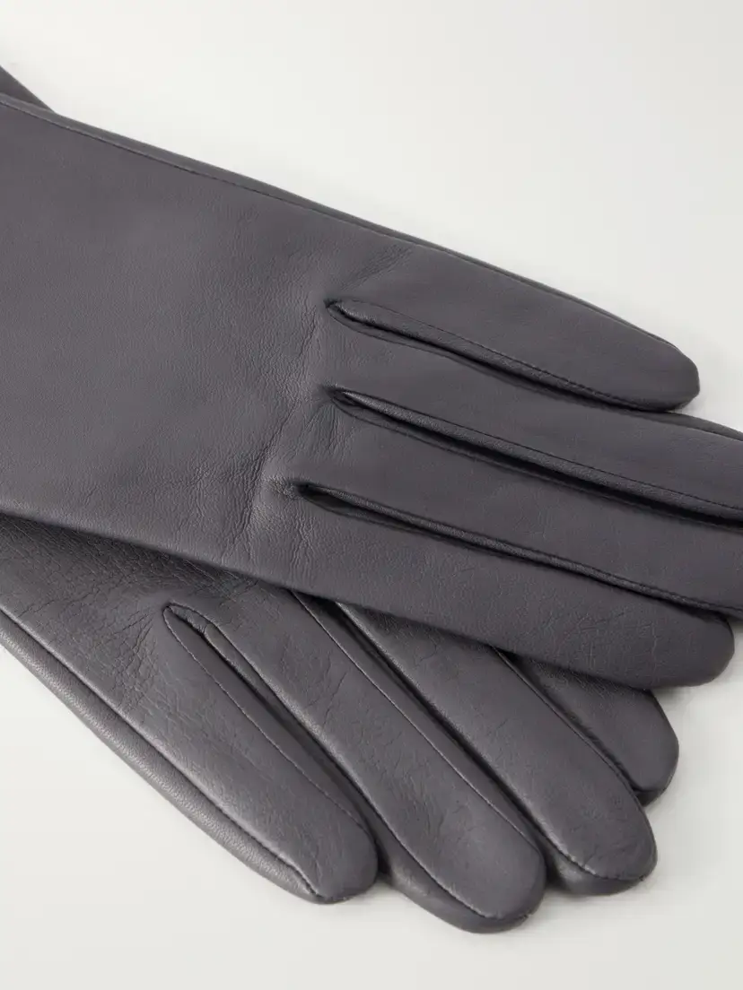 Agnelle Celia Leather Gloves | Thumbnail 2 Agnelle Celia Leather Gloves | Thumbnail 2