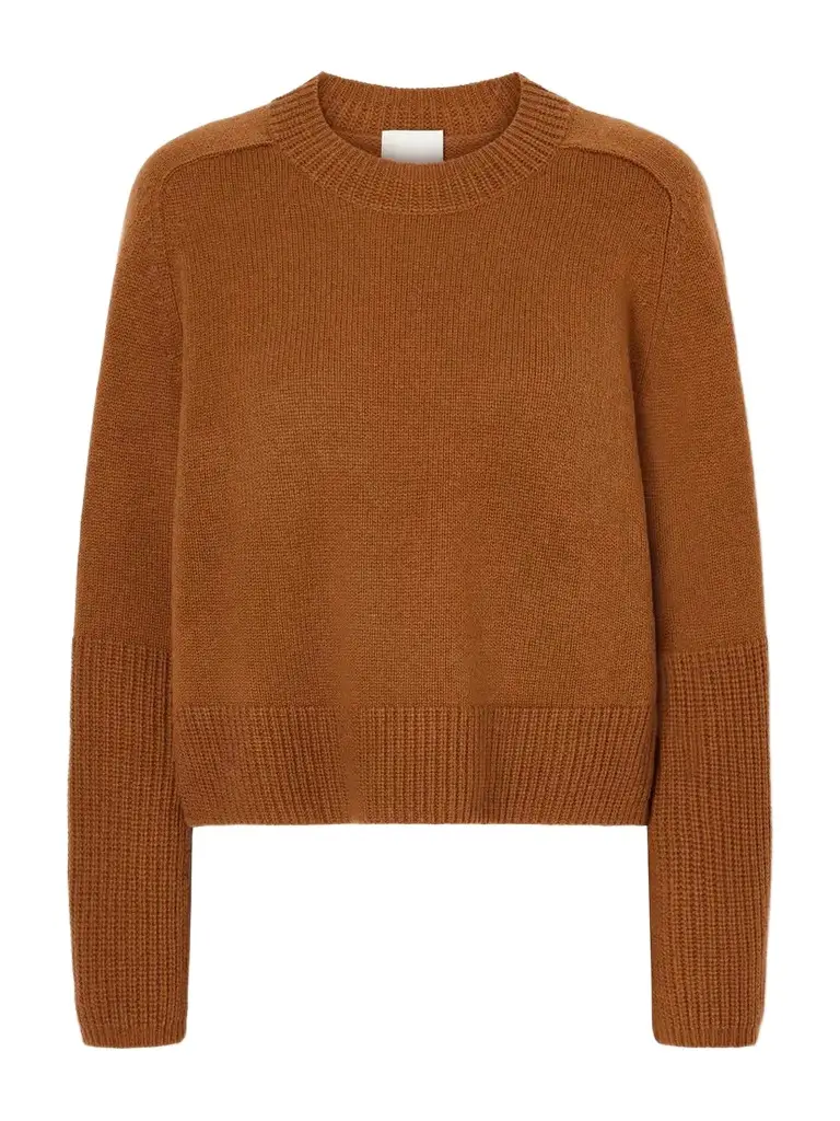 Wool And Cashmere-blend Sweater - Brown Wool And Cashmere-blend Sweater - Brown