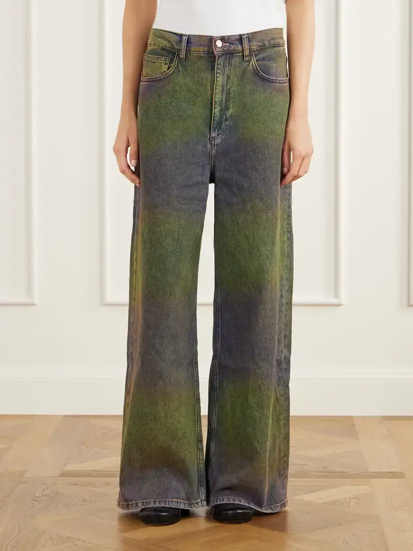 Sanderlak Ombré Mid-rise Wide-leg Jeans | Thumbnail 3 Sanderlak Ombré Mid-rise Wide-leg Jeans | Thumbnail 3