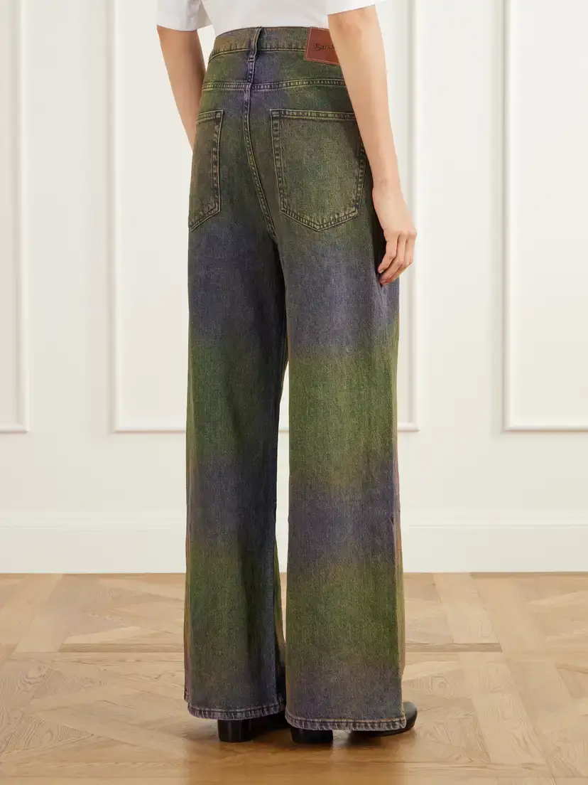 Sanderlak Ombré Mid-rise Wide-leg Jeans | Thumbnail 4 Sanderlak Ombré Mid-rise Wide-leg Jeans | Thumbnail 4