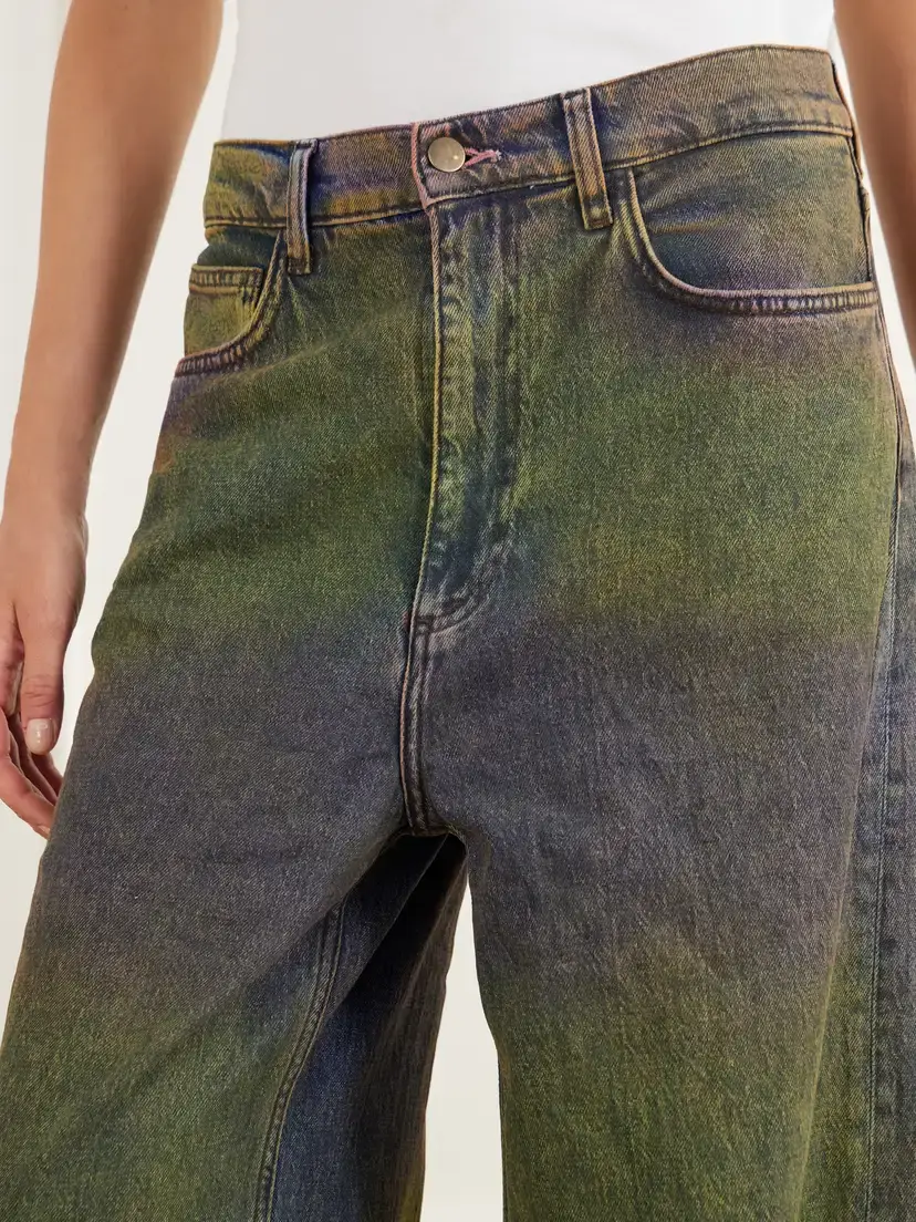 Sanderlak Ombré Mid-rise Wide-leg Jeans | Thumbnail 5 Sanderlak Ombré Mid-rise Wide-leg Jeans | Thumbnail 5