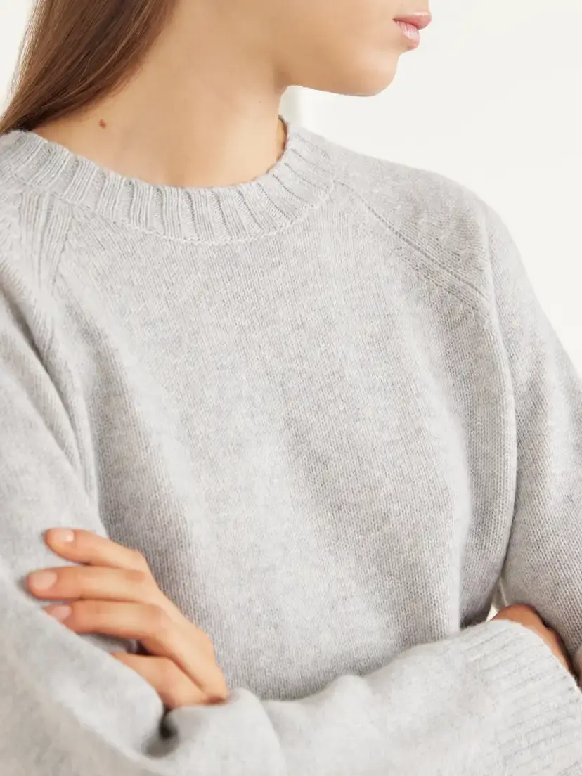 Allude Rib-trimmed Cashmere Sweater | Thumbnail 5 Allude Rib-trimmed Cashmere Sweater | Thumbnail 5