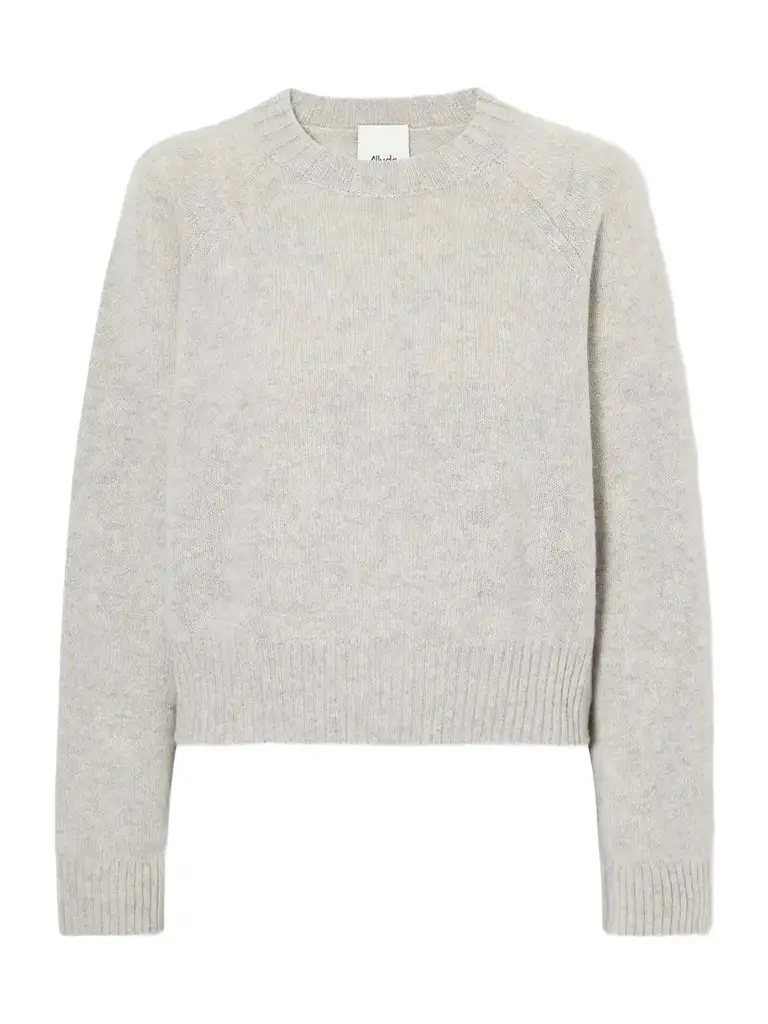 Allude Rib-trimmed Cashmere Sweater