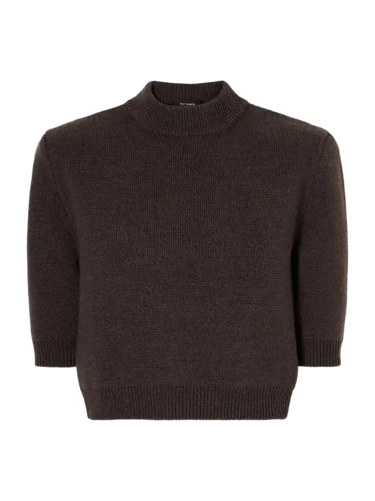 Chavela Cropped Wool Sweater Chavela Cropped Wool Sweater