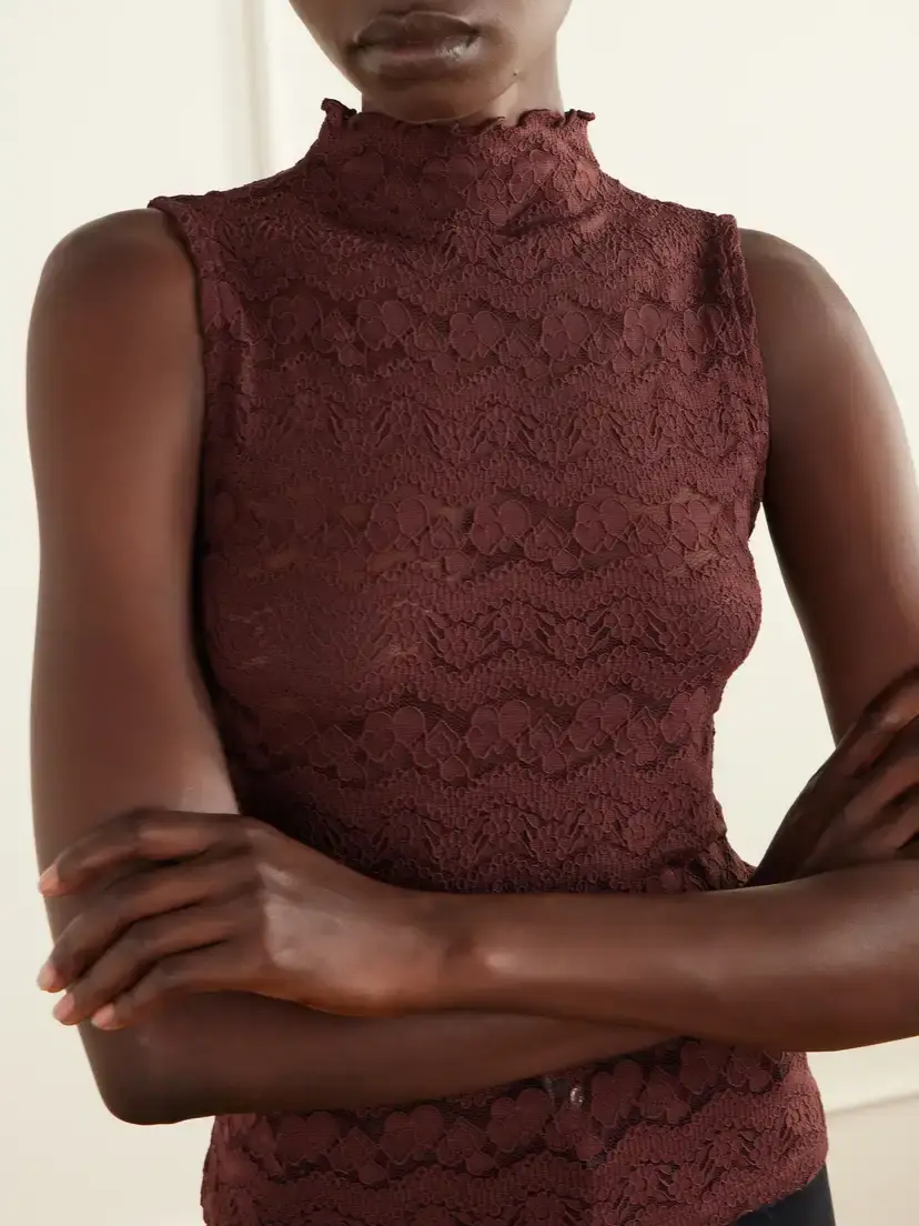 Veronica Beard Alora Lace Tank | Thumbnail 5 Veronica Beard Alora Lace Tank | Thumbnail 5