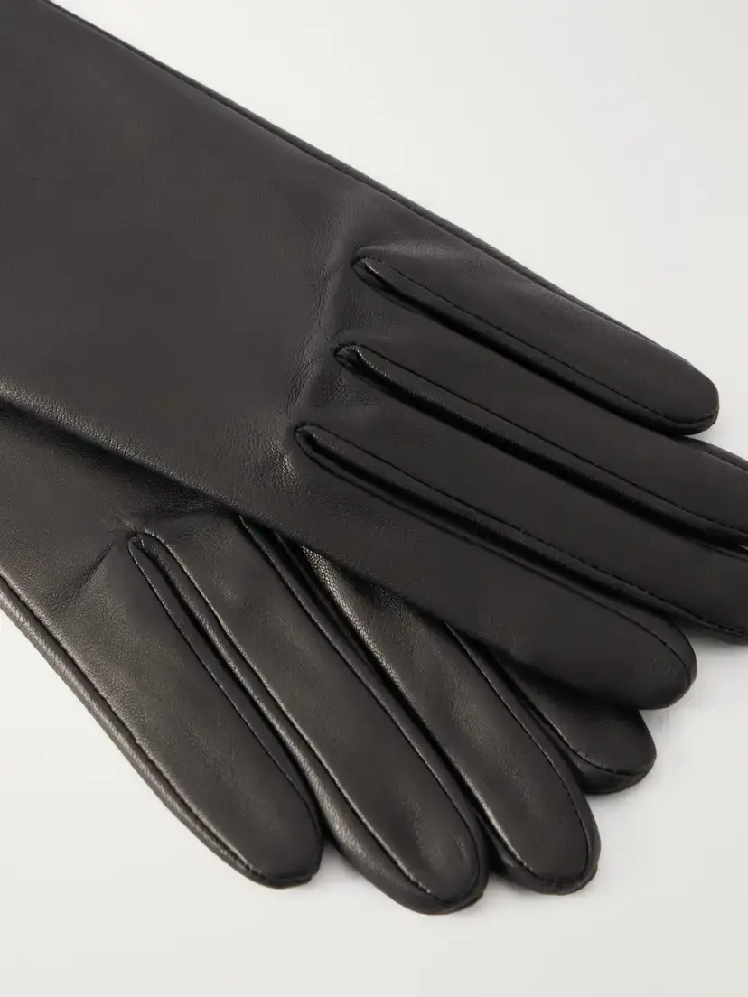 Agnelle Opera Leather Gloves | Thumbnail 2 Agnelle Opera Leather Gloves | Thumbnail 2