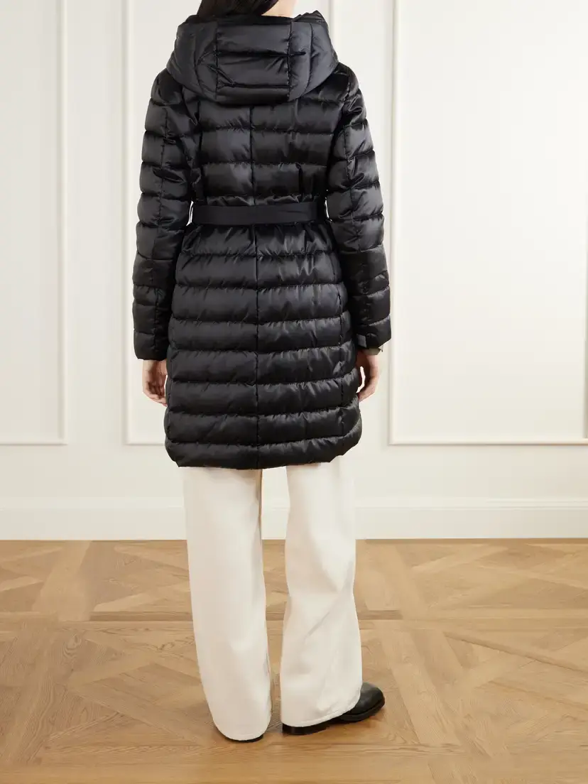Max Mara Novef Reversible Quilted Satin Down Coat | Thumbnail 3 Max Mara Novef Reversible Quilted Satin Down Coat | Thumbnail 3