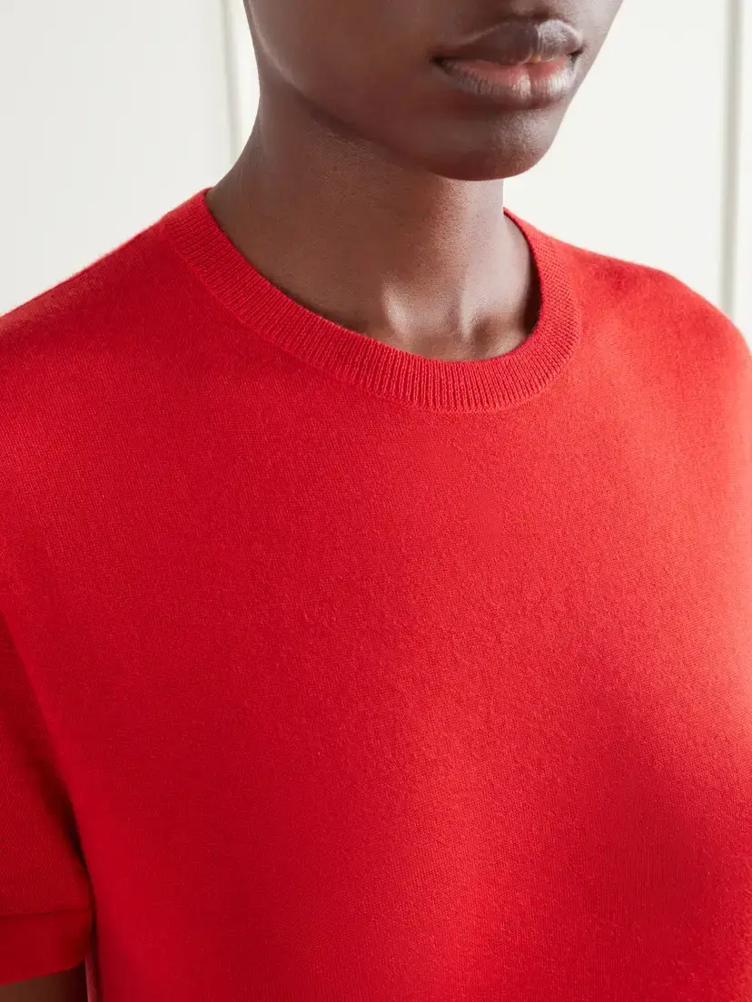 Co Knitted Cashmere T-shirt | Thumbnail 5