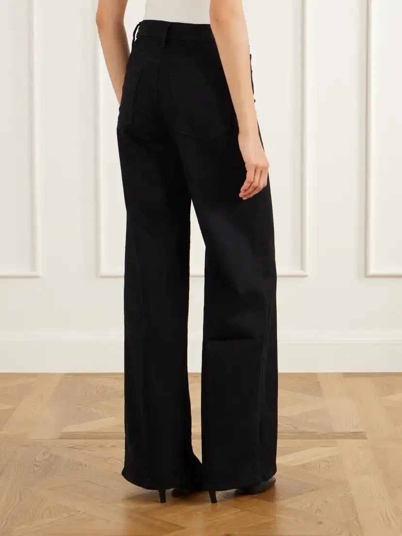 Frame The Palace High-rise Flared Stretch Jeans | Thumbnail 4 Frame The Palace High-rise Flared Stretch Jeans | Thumbnail 4