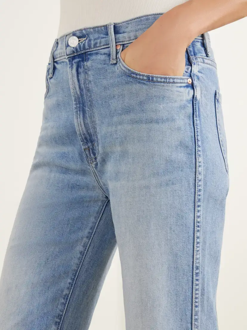 Mother The Kick It Double Sneak High-waist Straight-leg Jeans | Thumbnail 5 Mother The Kick It Double Sneak High-waist Straight-leg Jeans | Thumbnail 5