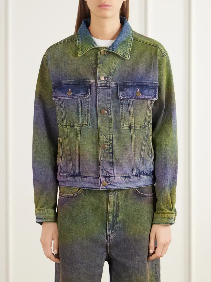 Sanderlak Ombré Denim Jacket | Thumbnail 3 Sanderlak Ombré Denim Jacket | Thumbnail 3