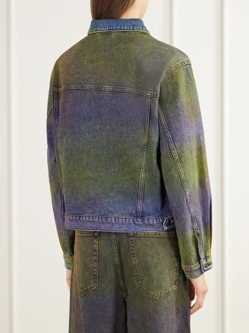 Sanderlak Ombré Denim Jacket | Thumbnail 4 Sanderlak Ombré Denim Jacket | Thumbnail 4