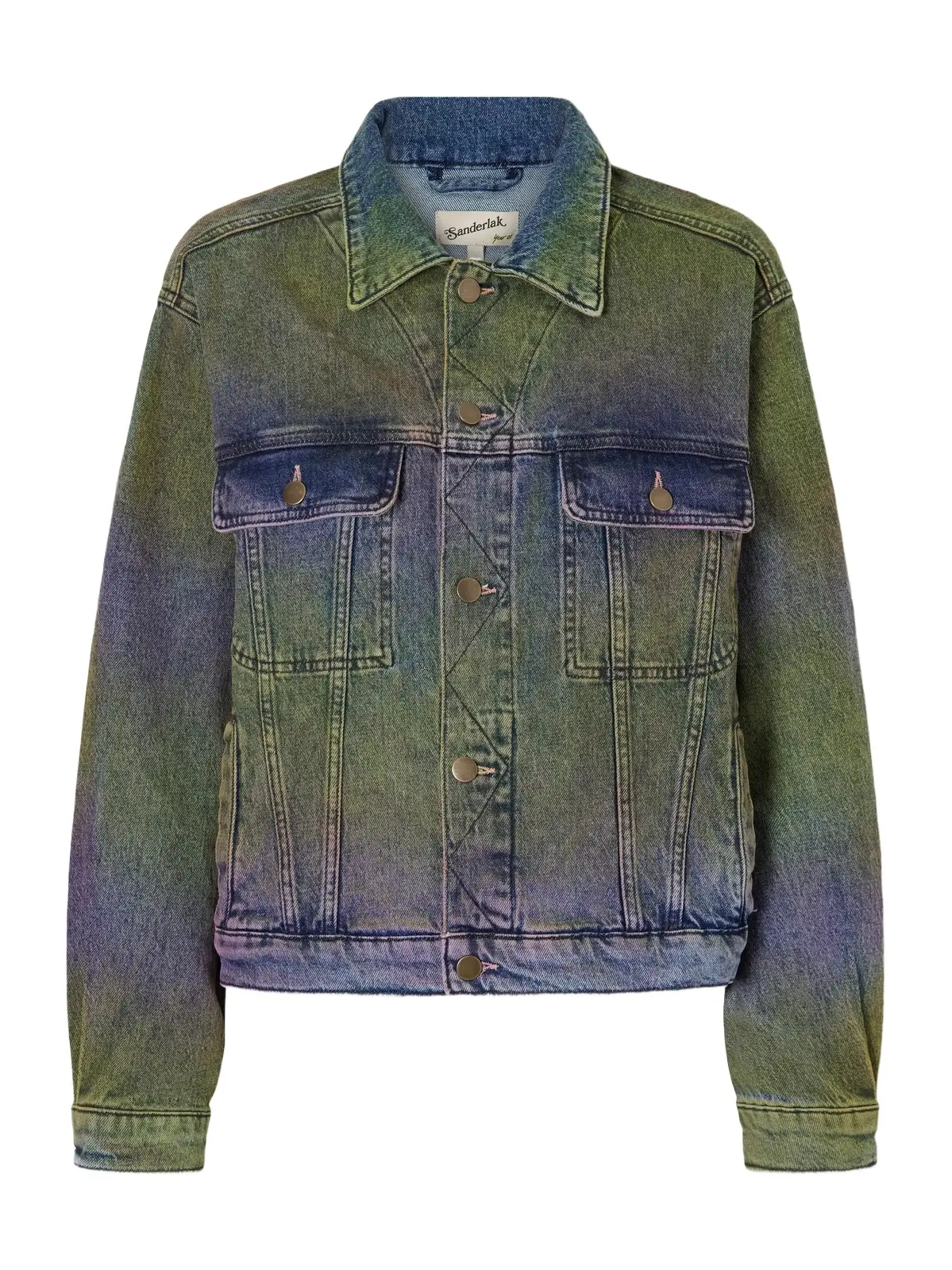 Ombré Denim Jacket Ombré Denim Jacket