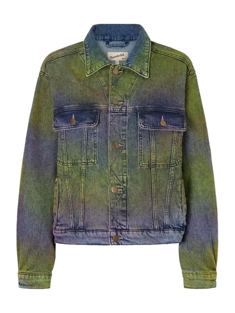 Ombré Denim Jacket Ombré Denim Jacket