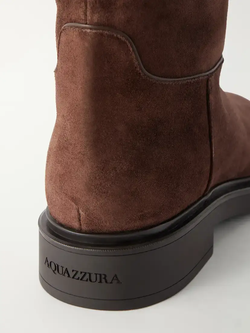 Aquazzura Ride 30 Paneled Suede Knee Boots | Thumbnail 5 Aquazzura Ride 30 Paneled Suede Knee Boots | Thumbnail 5