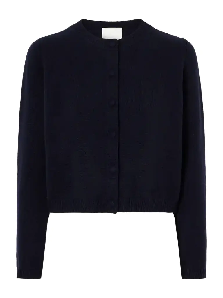 Cropped Cashmere Cardigan