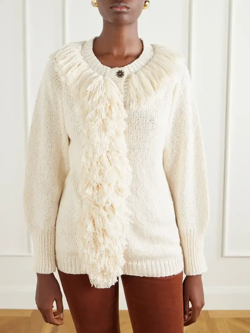 ALIX OF BOHEMIA Sami Fringed Cotton Cardigan | Thumbnail 3 ALIX OF BOHEMIA Sami Fringed Cotton Cardigan | Thumbnail 3