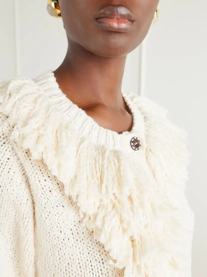 ALIX OF BOHEMIA Sami Fringed Cotton Cardigan | Thumbnail 5 ALIX OF BOHEMIA Sami Fringed Cotton Cardigan | Thumbnail 5