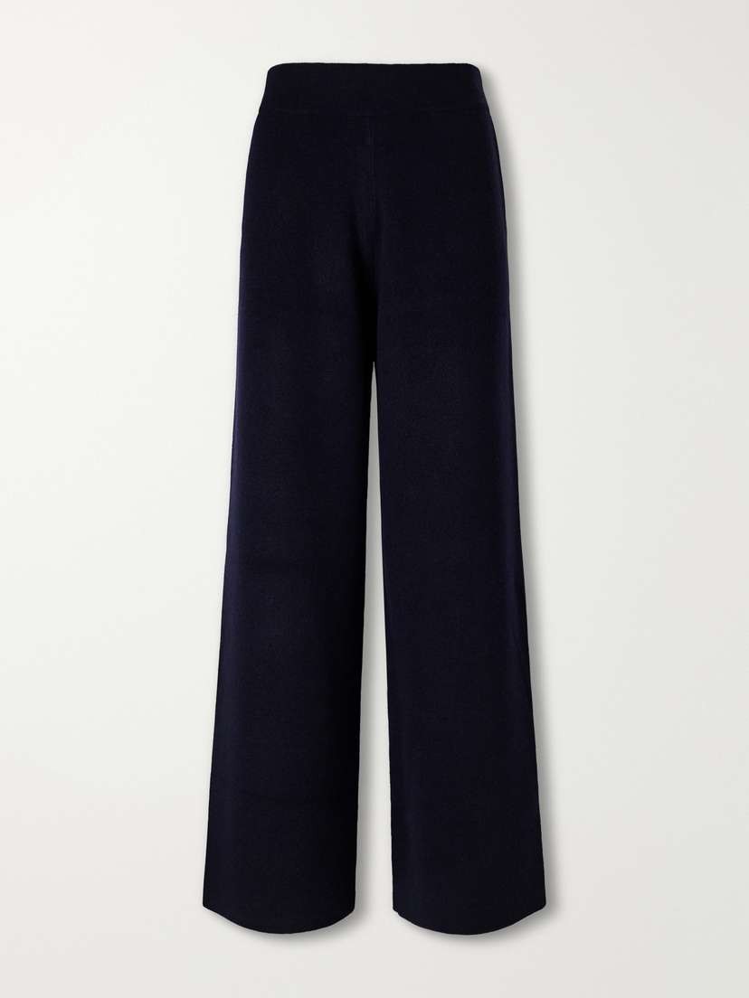 Wool And Cashmere-blend Wide-leg Pants Wool And Cashmere-blend Wide-leg Pants