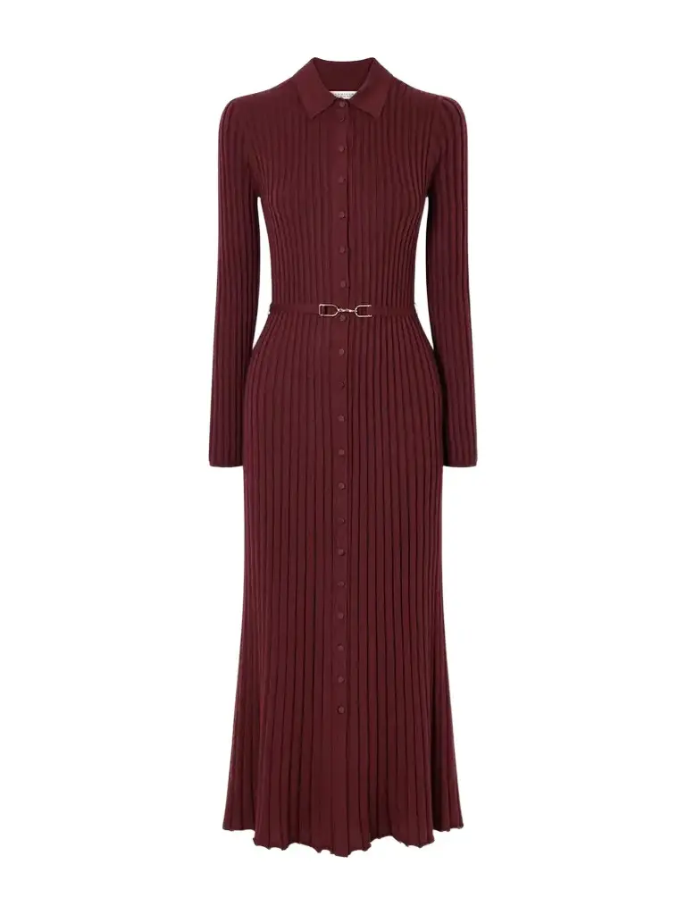 Tenes Belted Ribbed-knit Cashmere And Silk-blend Midi Dress Tenes Belted Ribbed-knit Cashmere And Silk-blend Midi Dress