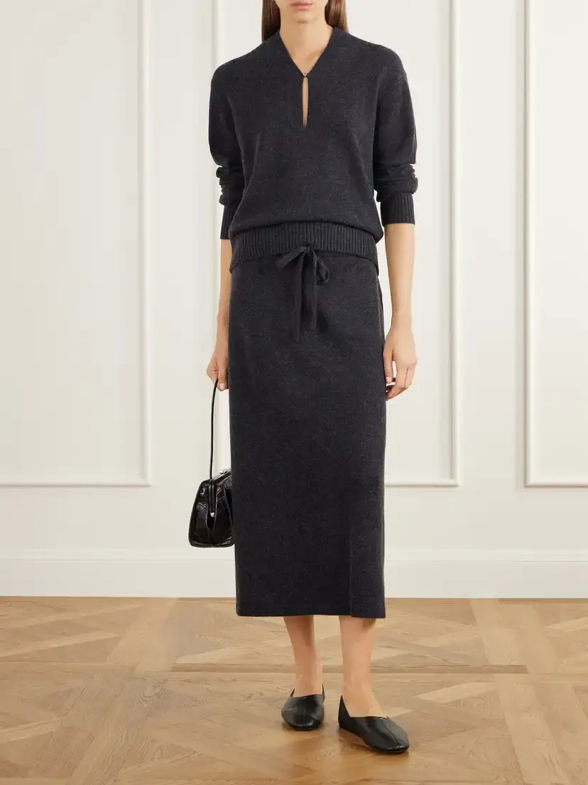 Allude Wool And Cashmere-blend Sweater | Thumbnail 2