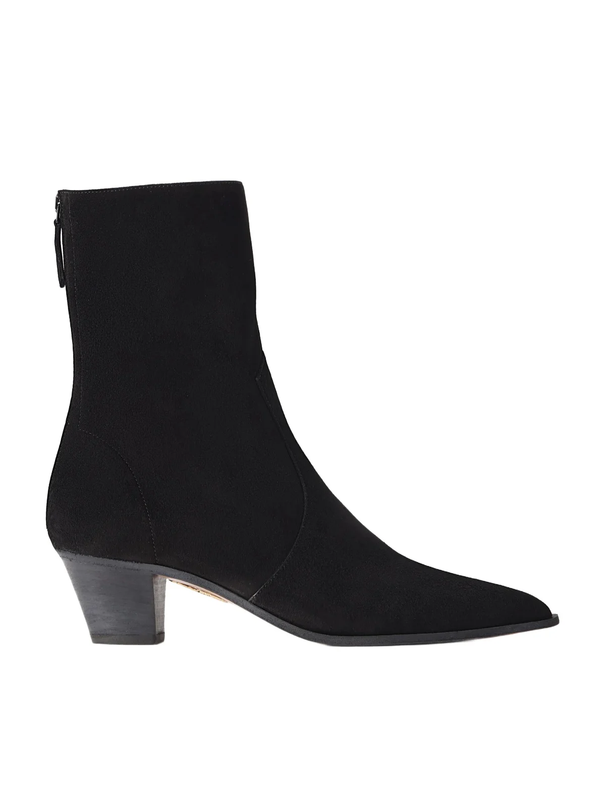 Aquazzura Brunswick Bootie 45 Suede Ankle Boots