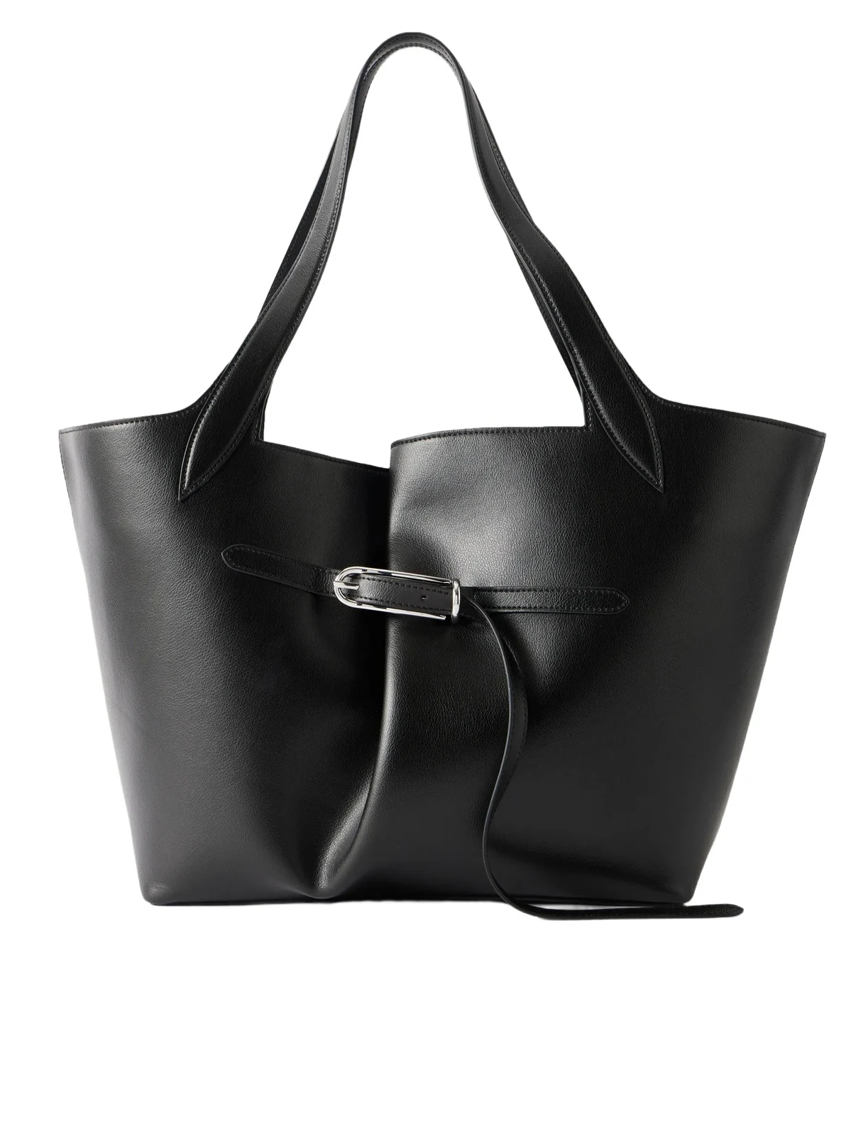 Liffner Belted Leather Tote
