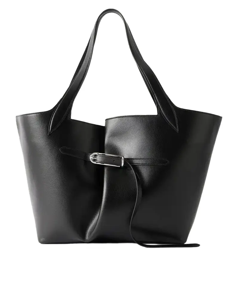 Belted Leather Tote Belted Leather Tote